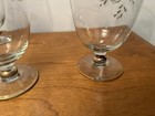 VINTAGE ROSE  STEMWARE SET OF 10 ROSES GLASSES GOBLETS RARE — photo 9