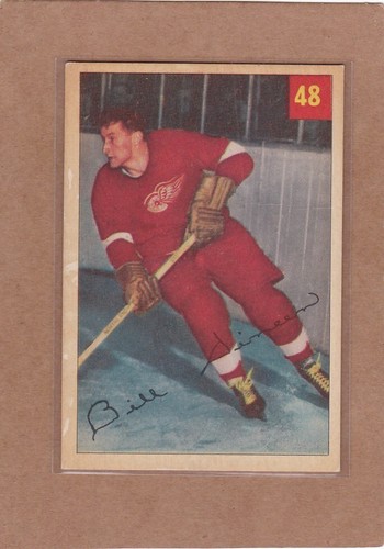 Bill Dineen #48 1954 Parkhurst card