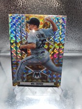 2022 Panini Mosaic Pittsburgh Pirates Wil Crowe Prizm card