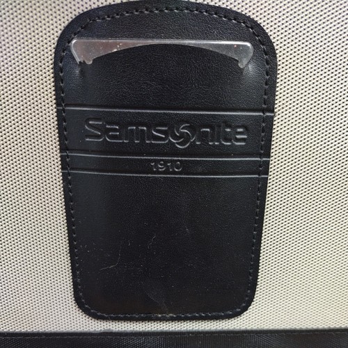 Samsonite 1910 Tan Beige Light Expandable Carry-on Luggage Excellent Cond. - Picture 19 of 20
