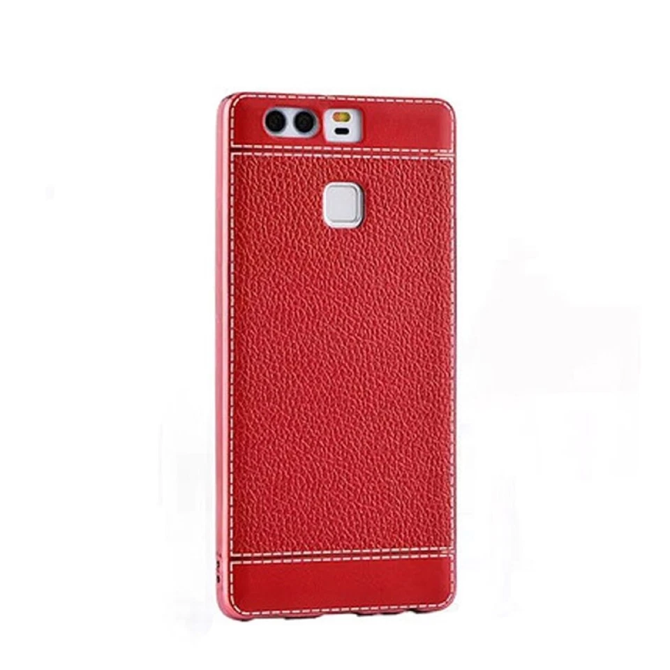 Huawei Mate 9 Custodia Cover per Cellulare Protezione Protettiva Bumper Rosso - Immagine 3 di 4
