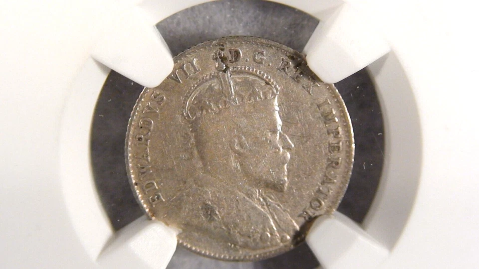 1903 Newfoundland Ten Cents NGC VF35 SILVER 10C Coin PRICED TO SELL NOW! - Image 3 of 4