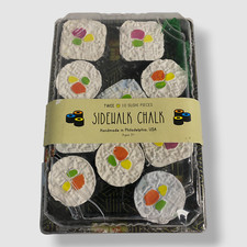  30 TWEE Kid's Sushi Maki Roll Sidewalk Chalk 10-pc Set