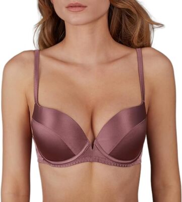 MILAVITSA-770160 Bra. Push up. Molded. Natural Silk. Classic Alisee Collections
