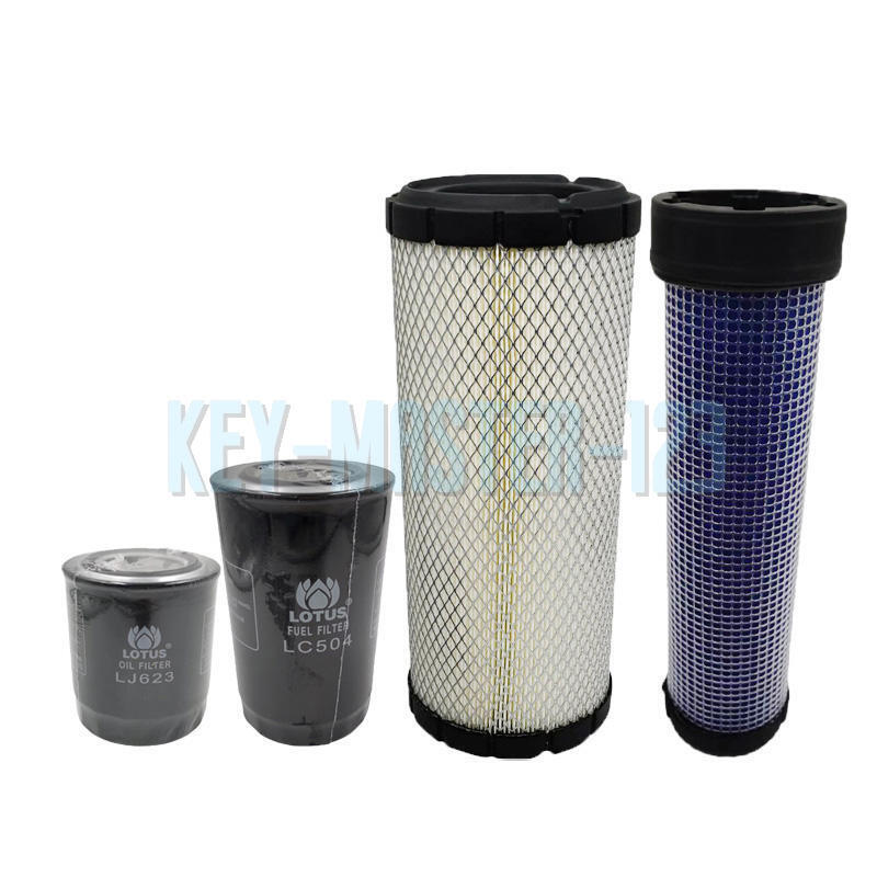 Filterset für Terex TC 50 Motor Yanmar 4TNV88 ab Baujahr 2007 Filter