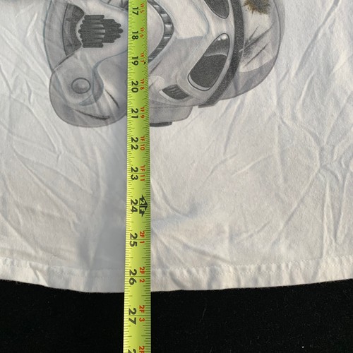 Disney World Star Wars Yoda Adult Small T-shirt 2013 Mickey Ears White - Picture 6 of 6