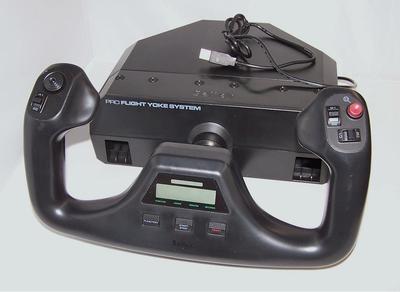 Saitek Pro Flight Yoke for Flight Simulation PZ44 ==NOT Saitek Pro Flight Yoke for Flight Simulation PZ44 ==NOT