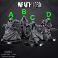 Wraith Lord - SKULLFORGE  Legion  Shatterpoint compatible - 3D printed