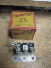 1946-1948 Mopar Chrysler Dodge DeSoto Plymouth 6v Horn Relay R-160 NOS IK