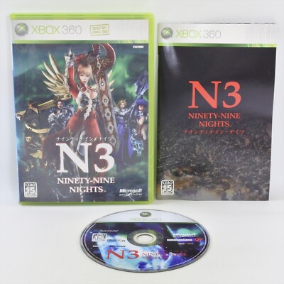 N3 NINETY NINE NIGHTS Xbox 360 For Japan System 2204 xb | eBay