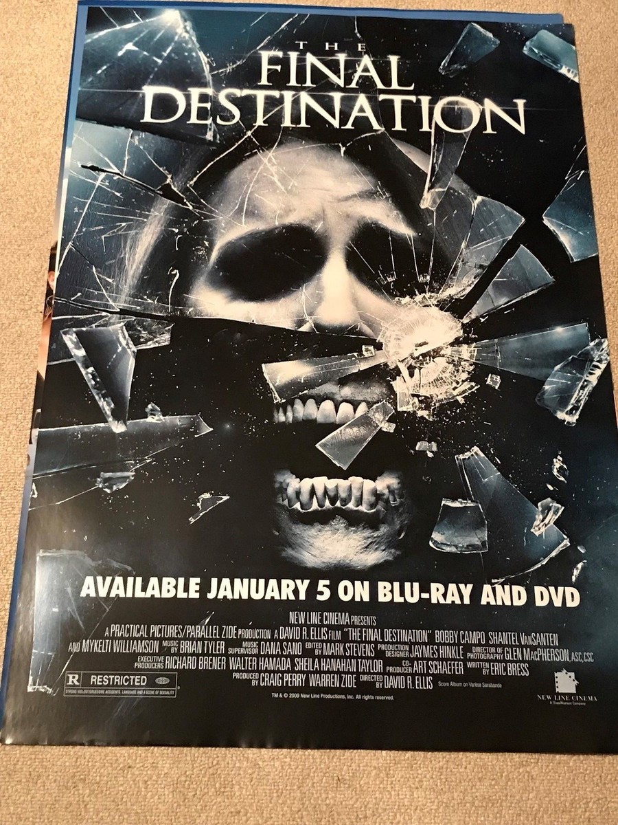 FINAL DESTINATION MOVIE POSTER 27 X 40 INCHES B1 | eBay