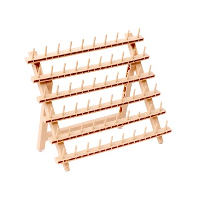 Braid Rack 60 Spools, PP Braiding Hair Stand, Thread Rack, Sewing Organizer, ...