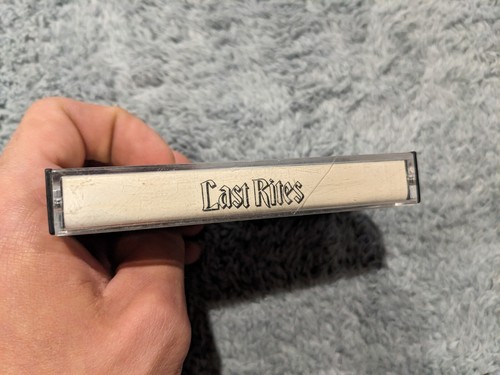 Last Rites Don't Be Denied Cassette Tape Demo Self Released Heavy Metal - Picture 8 of 12