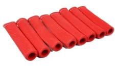 8X 2500° Spark Plug Wire Boots Protectors Sleeve Heat Shield Cover fit SBC BBC