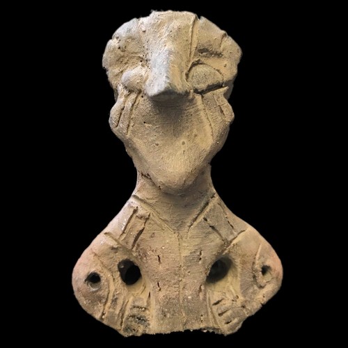 ultra rare stone age ancient neolithic anthromorphic vinca idol