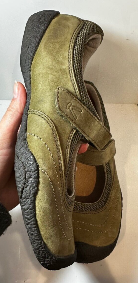 Scarpe Keen Footwear donna US 7 EU 37 5 UK 4 5 pelle oliva scamosciata elastica nere