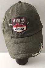 Jeep Dad Hat - Off Road Team 4x4 Rugged and Powerful  Rustic Used
