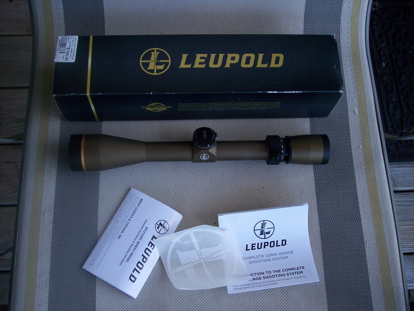 Leupold Burnt Bronze VX-3HD RifleScope 4.5-14X40 CDS ZL 180621 Wind Plex 2022