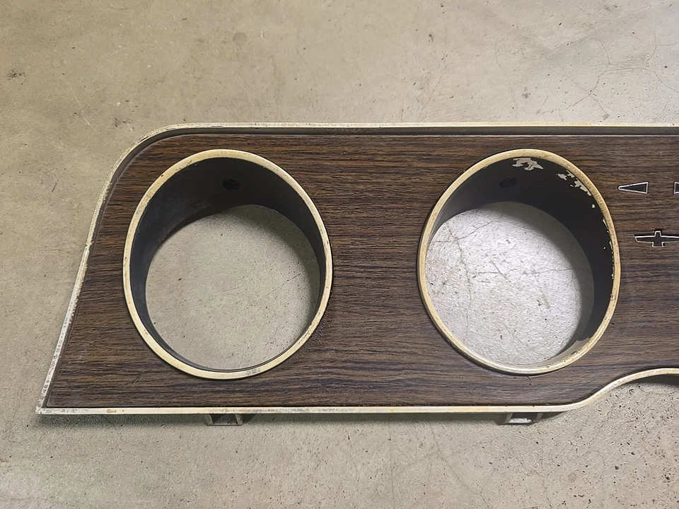 Ford Thunderbird 1968-1971 velocímetro calibre racimo bisel de grano de madera 1969 1970 Foto 2 de 4