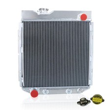 3 Row Radiator Aluminum Radiator Compatible with 1965 1966 Ford Mustang 1960-...