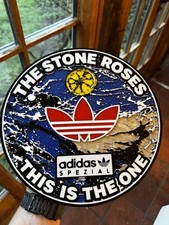 Manchester United | The Stone Roses | Adidas Spezial Collaboration Plaque 35cm.