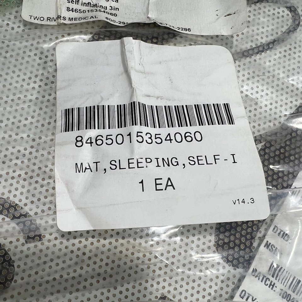 US Military 3" Oversized Original Self-Inflating Sleeping Mat Unused - Image 3 of 4