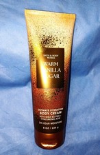Bath and Body works WARM VANILLA SUGAR Ultra Shea Body Cream 8 Fl oz