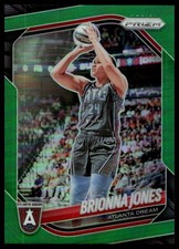 2025 Panini Prizm WNBA #107 Brionna Jones Green Prizms