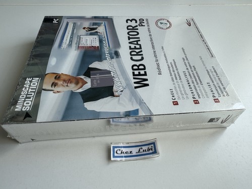 Mindscape Web Creator 3 Pro (2005) - PC Big Box - FR - Neuf Sous Blister - Photo 2/5
