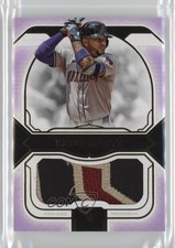 2024 Topps Definitive Collection Jumbo Relic Purple /5 Ketel Marte #DJRC-KM 13u1