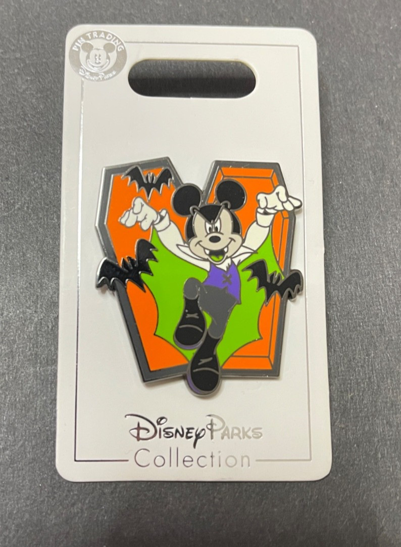 Disney  Parks -Mickey as a Vampire with Coffin-Halloween Pin, 2019, #288