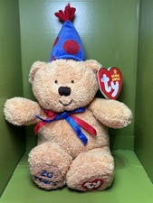 TY Beanie Baby FUN the Bear (TY 20th anniversary) Vintage Ty Plush Stuffed Toy