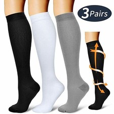 Compression Socks-20-30 mmHg Knee High for Men  Women Medical Grade S/M - X/XL