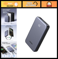 10,000mAh Power Bank, 22.5W Fast Charging Portable Charger, USB-C PD3.0, Digital