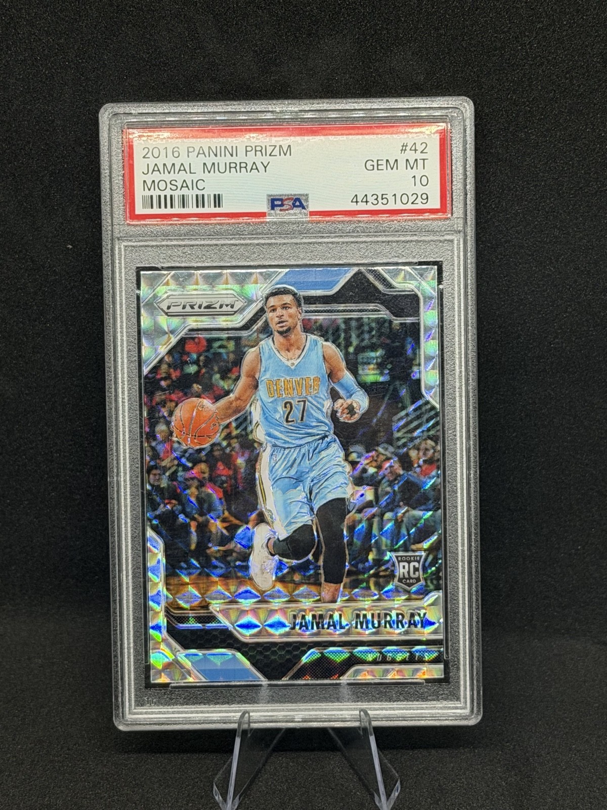 2016-17 Panini Prizm Mosaic - Jamal Murray #42 (RC)