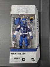 Star Wars Black Series Mandalorian Scout  2023 Holiday Edition  Figure new