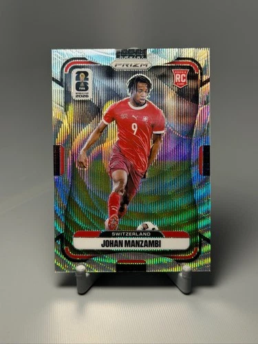 Johan Manzambi 2026 Panini Prizm Johan Manzambi #419 Silver