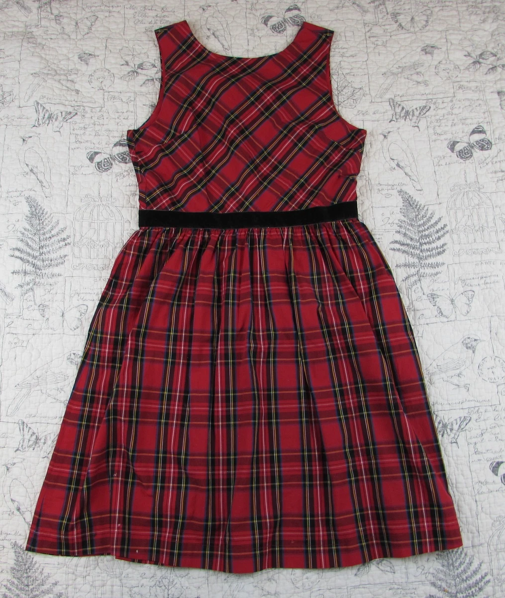 crewcuts holiday dresses Classic J.Crew Red Crewcuts Girls Tie-Waist Dress Sz 12 Christmas Holiday