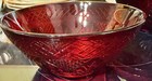 Cristal D 'Arques - Durand Antique Ruby Red Bowls