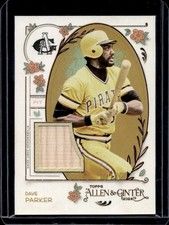 2024 Topps Allen & Ginter DAVE PARKER Relics Bat #AGR-DP Pittsburgh Pirates HOF