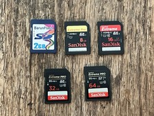 Assorted SD Cards SD Card Extreme Pro