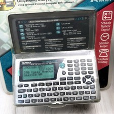 VTG CASIO B.O.S.S. 64KB Business Organizer Scheduling System PDA SF-4700C GD-L