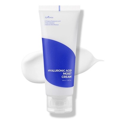 Hyaluronic Acid Moist Cream 100ml, 3.38 fl.oz | Korean Skincare | Deep Hydrat...