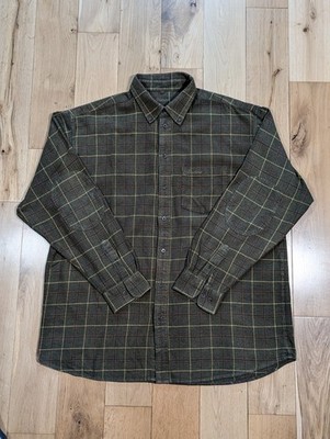 Seeland Men's Long Sleeve Tattersall Check Country Shirt Pine Green 3XL Hunting
