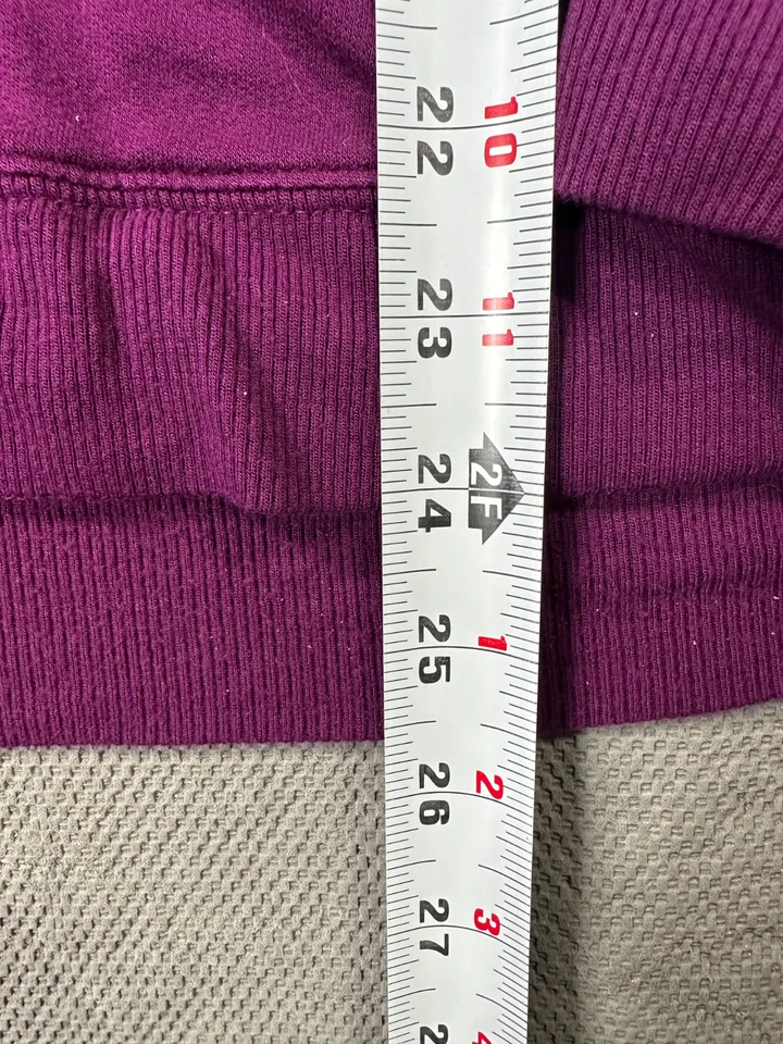 Suéter Athleta Mujer Grande Púrpura Manga Larga Atlético Gimnasio Damas Foto 3 de 4