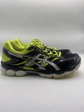 Men's 9 - Asics GEL-CUMULUS 16 Black Neon Green Shoes T439N