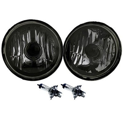 Redline Lumtronix Elite Diamond Black Illusion 5-3/4'' Headlight Chevy C10 60-...