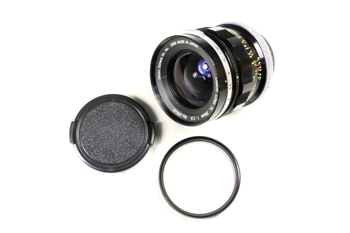 Canon 35mm f/2.5 Camera Lenses for sale - eBay