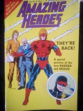 Cover of Amazing Heroes #58