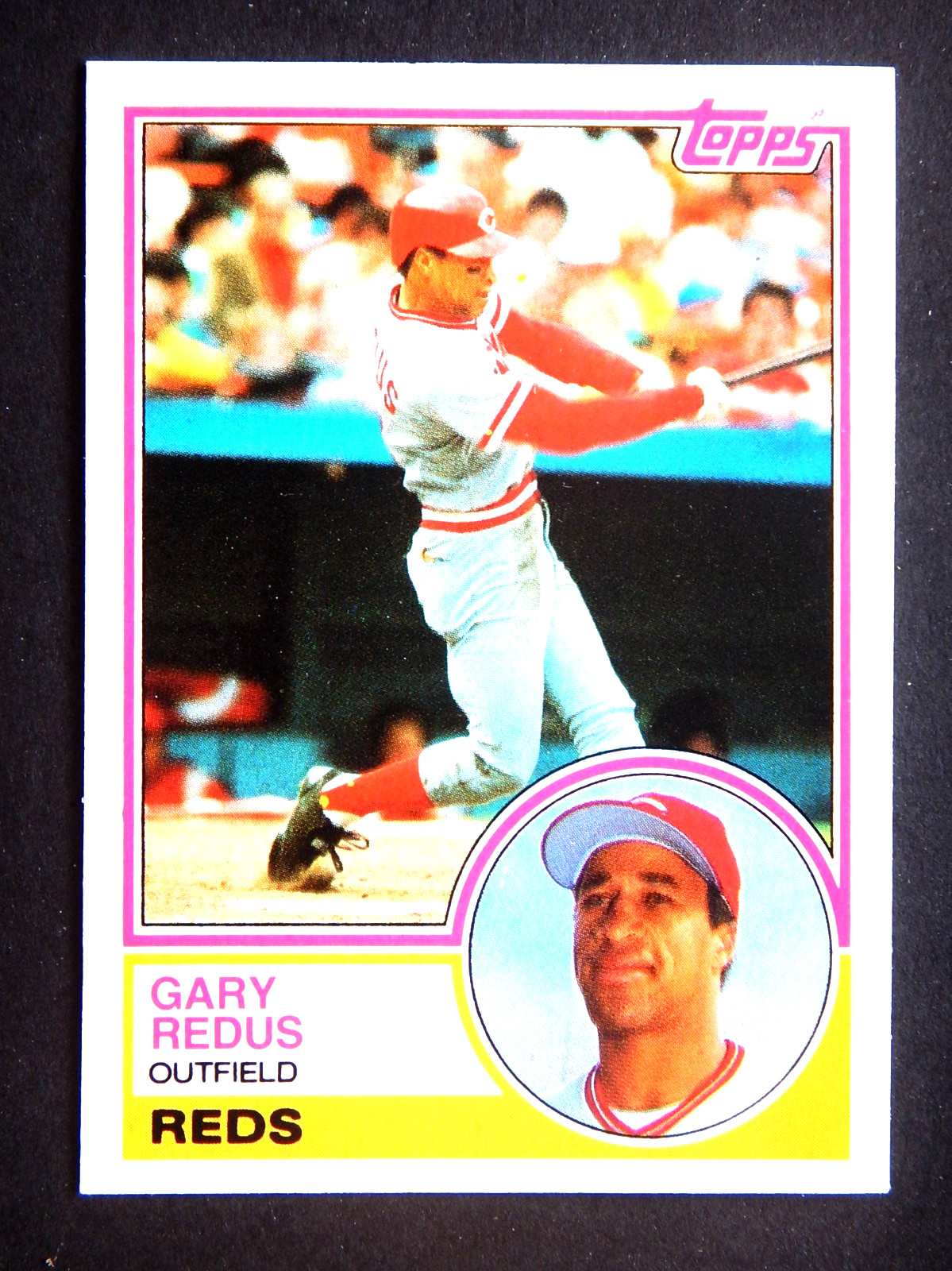 Gary Redus #94T  Topps Traded 1983 Baseball Card (Cincinnati Reds)